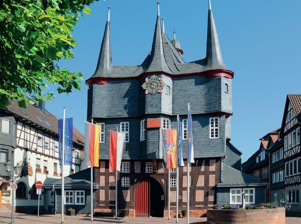 Goldener Engel Hotel Frankenberg an der Eder Bagian luar foto
